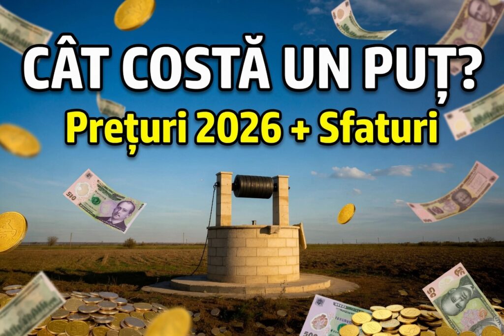 cât costă un foraj de puț Brașov