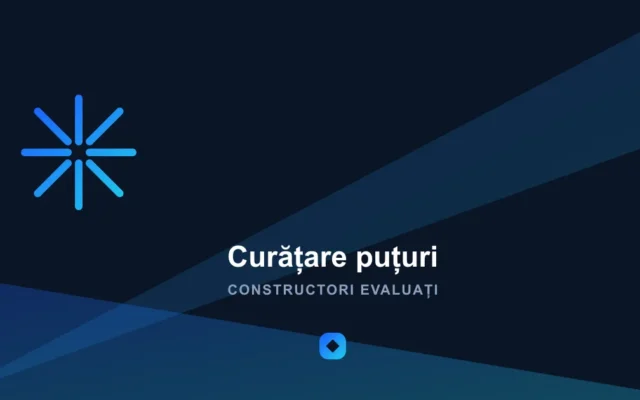 Ilustrație curatare igienizare puturi — Constructori Evaluați