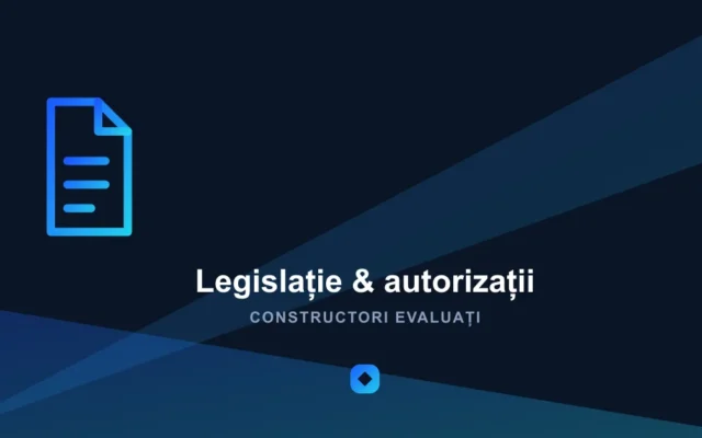 Ilustrație legislatie autorizatii — Constructori Evaluați